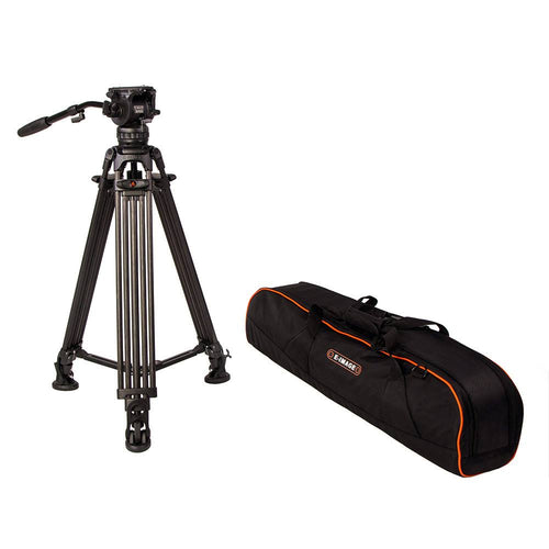 2 Stage Carbon Fiber Tripod with Fluid Head U34710