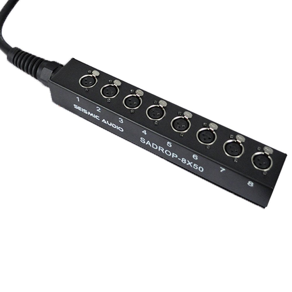 6 Channel 30-Feet Pro Audio Sub Snake Cable S3615