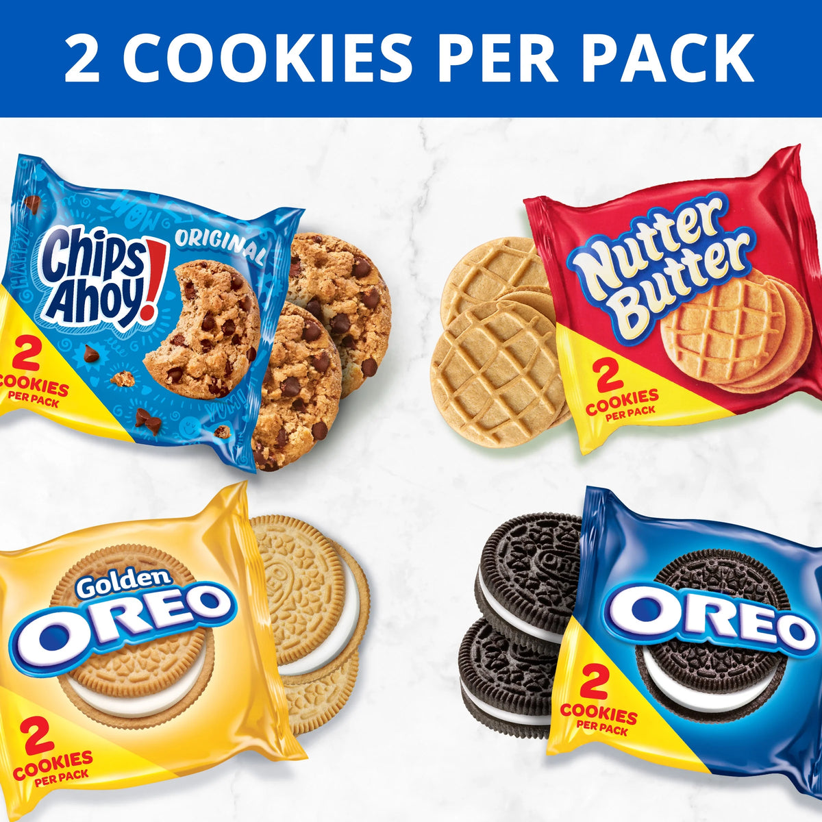 Cookies and Candy Variety Pack, 40 Snack Packs Z380673