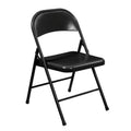 Black Steel Folding Chairs P335