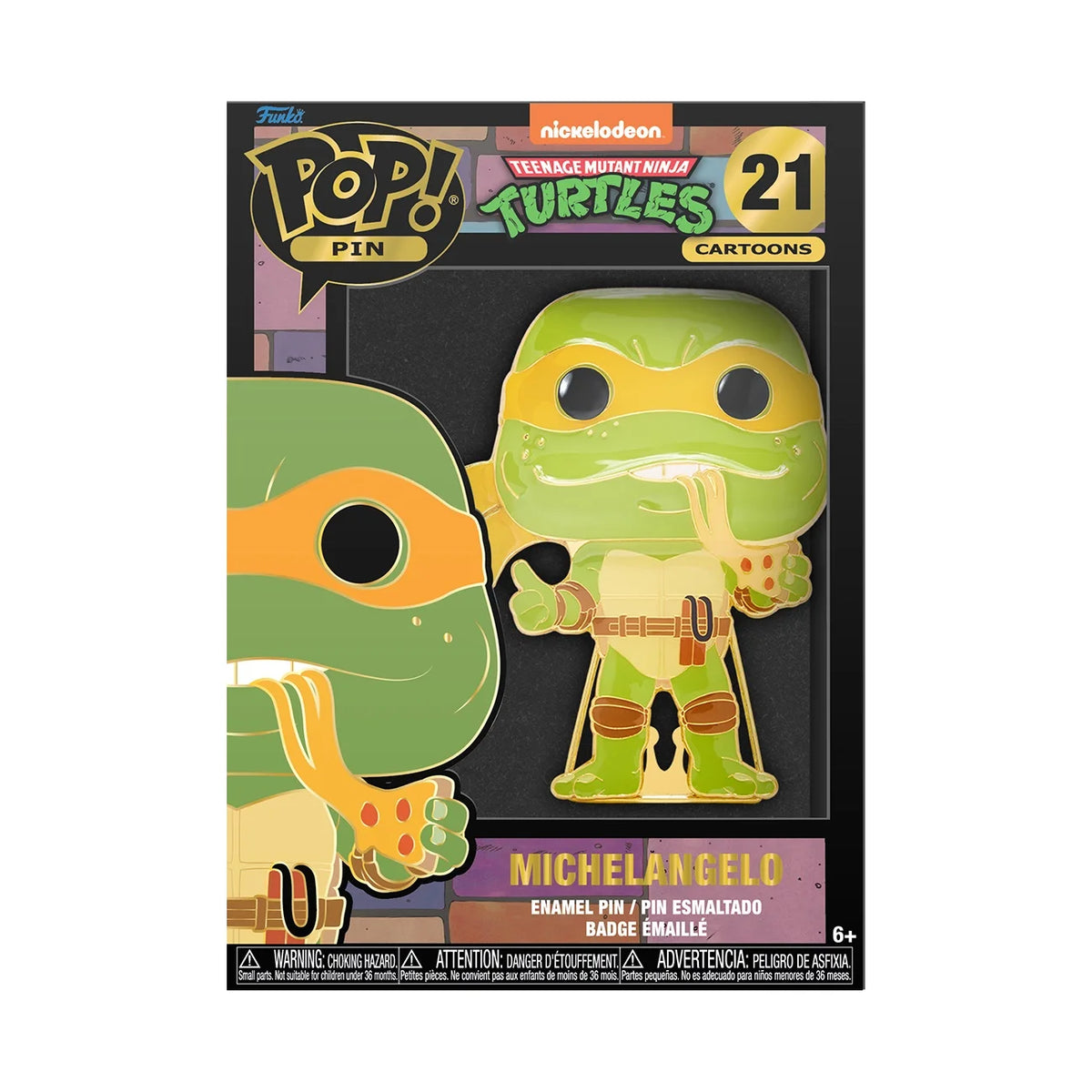 Michelangelo Funko Pop! Pin O176