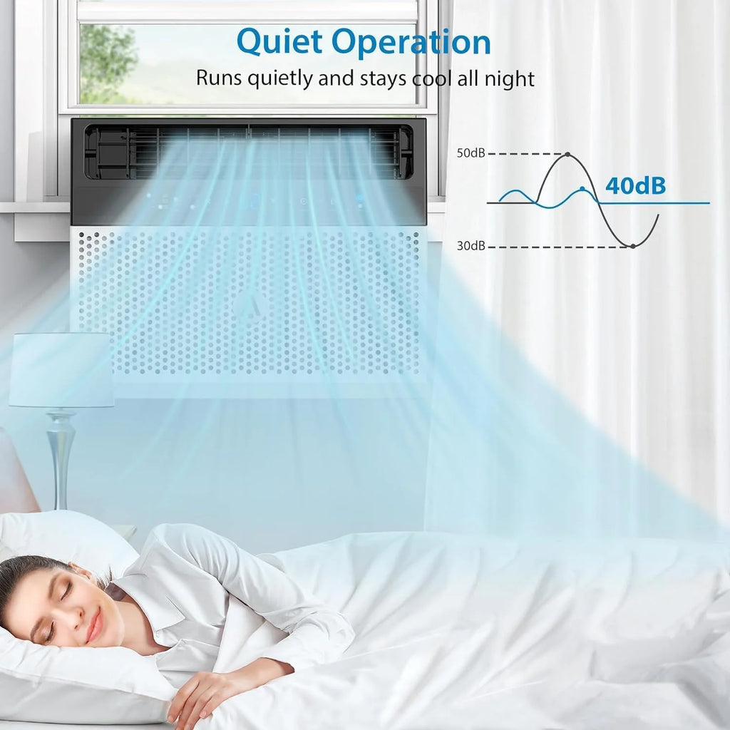 6000 BTU Window Air Conditioner with Remote Control and Washable Filter M56224