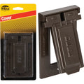 Bronze Weatherproof GFCI Outdoor Outlet Cover D386677