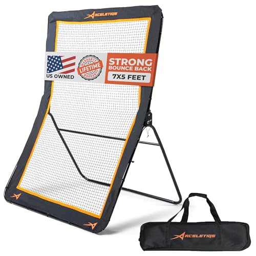 5x7 Feet Lacrosse Rebounder with Carry Bag V39145