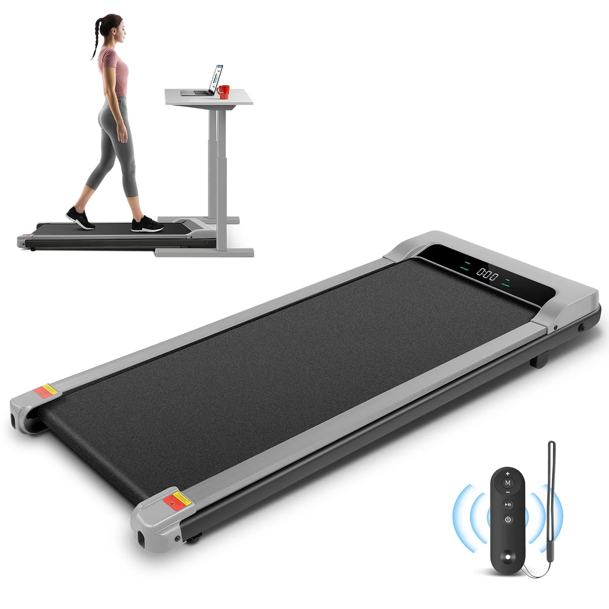 2.5HP Under Desk Treadmill with LED Display F542731