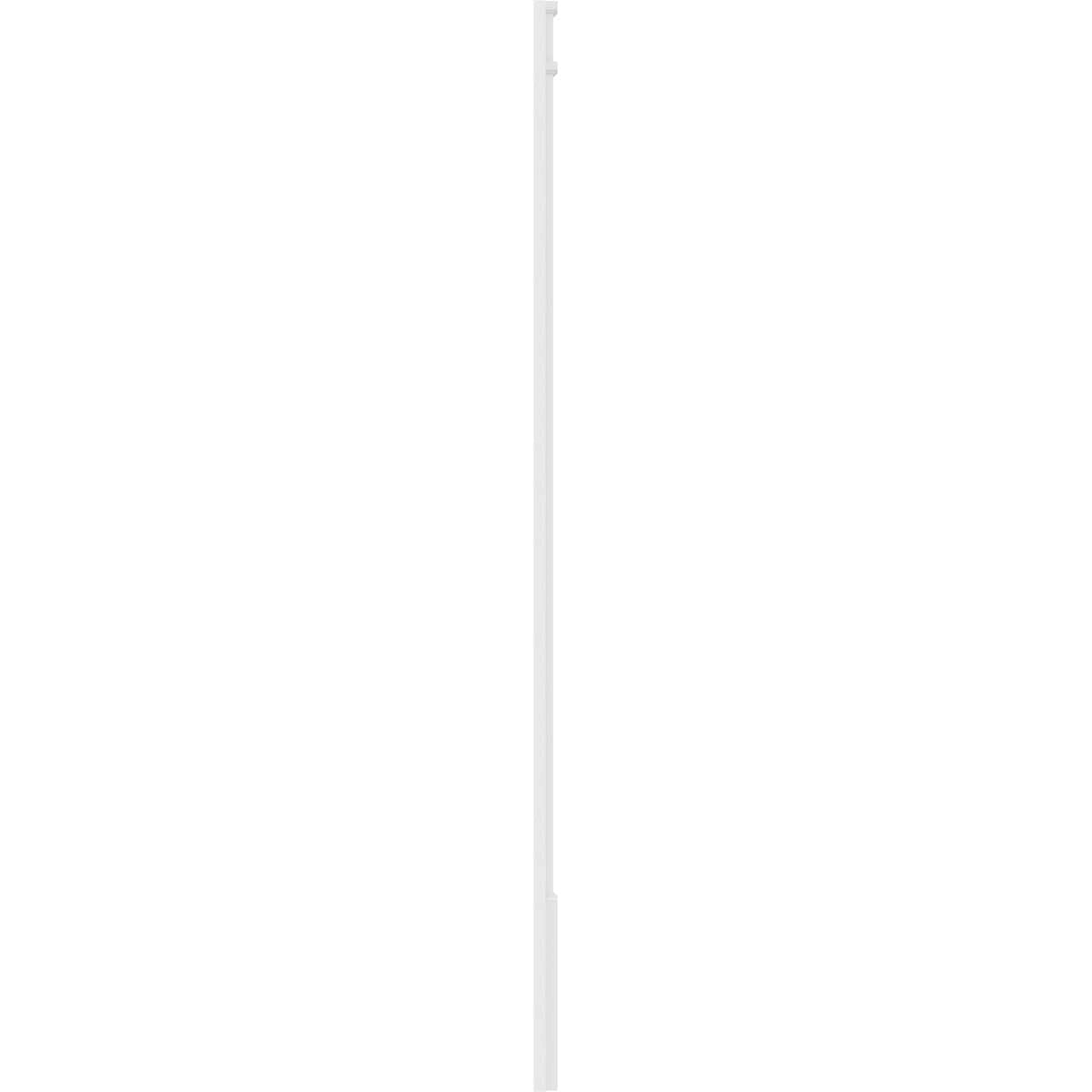Flat Panel PVC Pilaster with Decorative Capital & Base (Pair) D501199