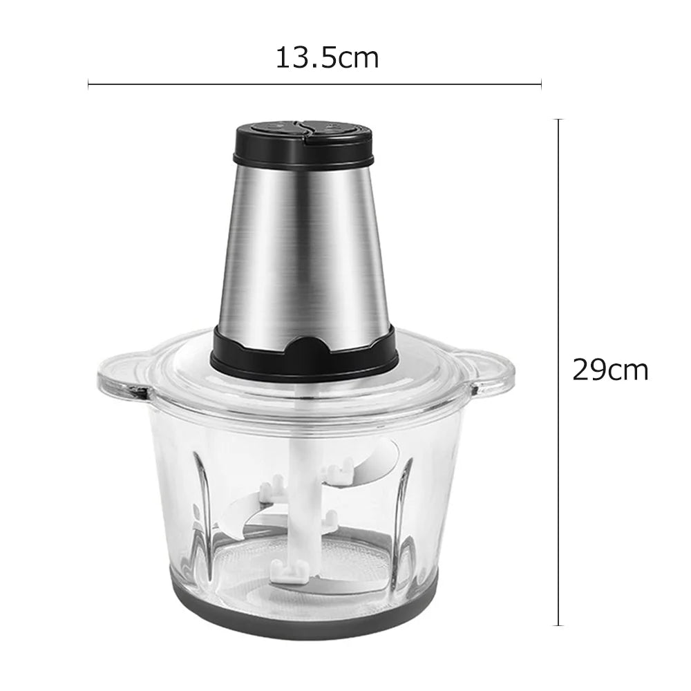 300 Watts 2L Stainless Steel Electric Food Processor C651431