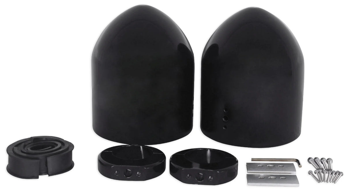 6.5" 150 Watt Black Marine Boat Wakeboard Tower Speakers U1780
