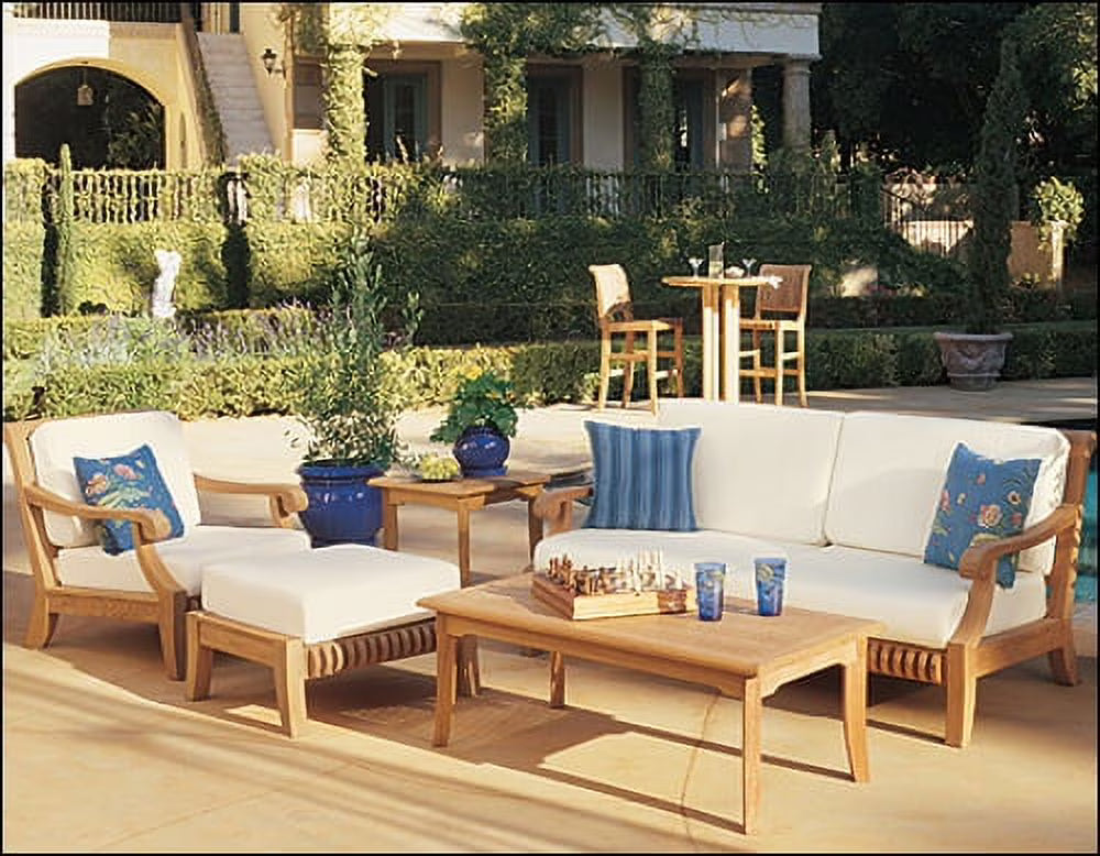 Teak Wood 5 Piece Sofa Set P476