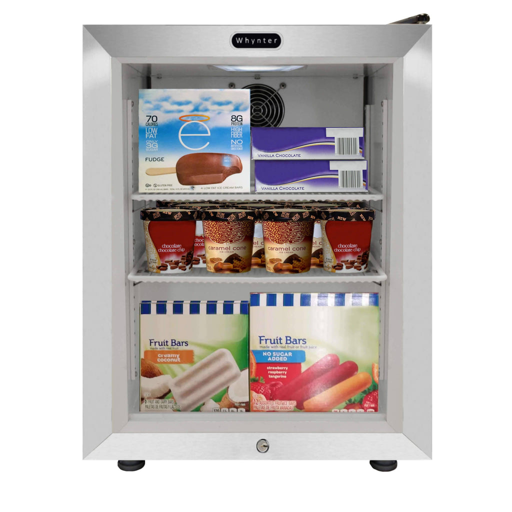 Upright Freezer 1.8 cu ft Stainless Steel K916