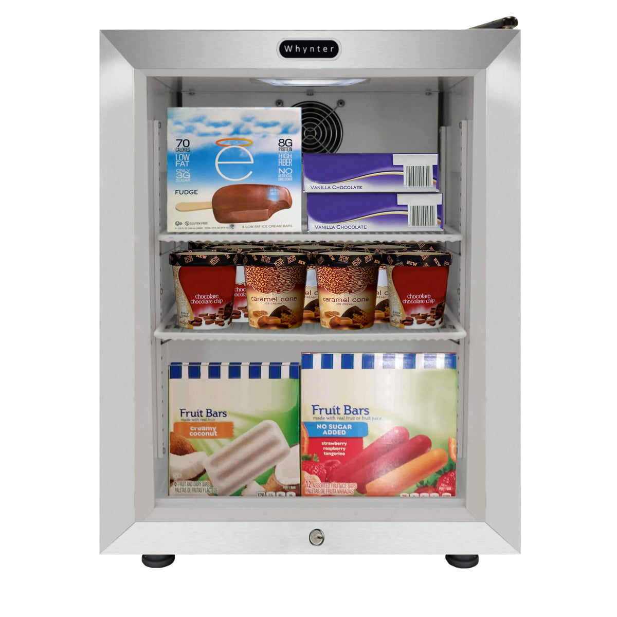 Upright Freezer 1.8 cu ft Stainless Steel K916