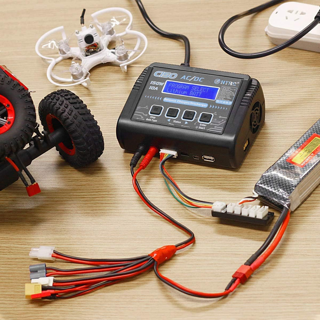 150W 10A 1-6S AC/DC Balance Charger Discharger O788