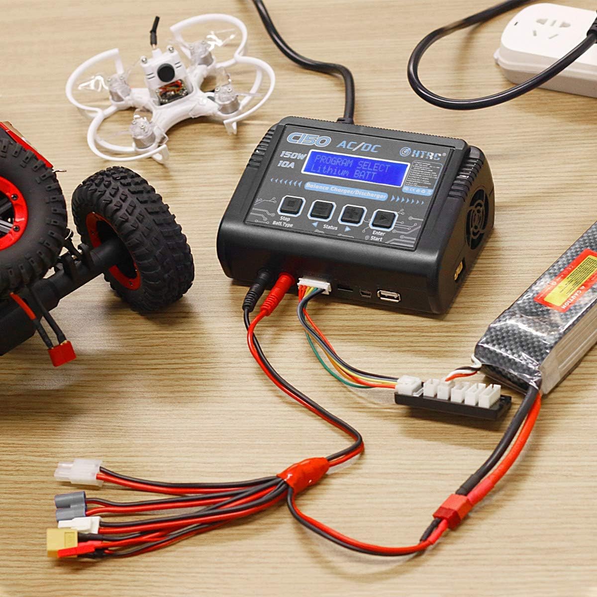 150W 10A 1-6S AC/DC Balance Charger Discharger O788