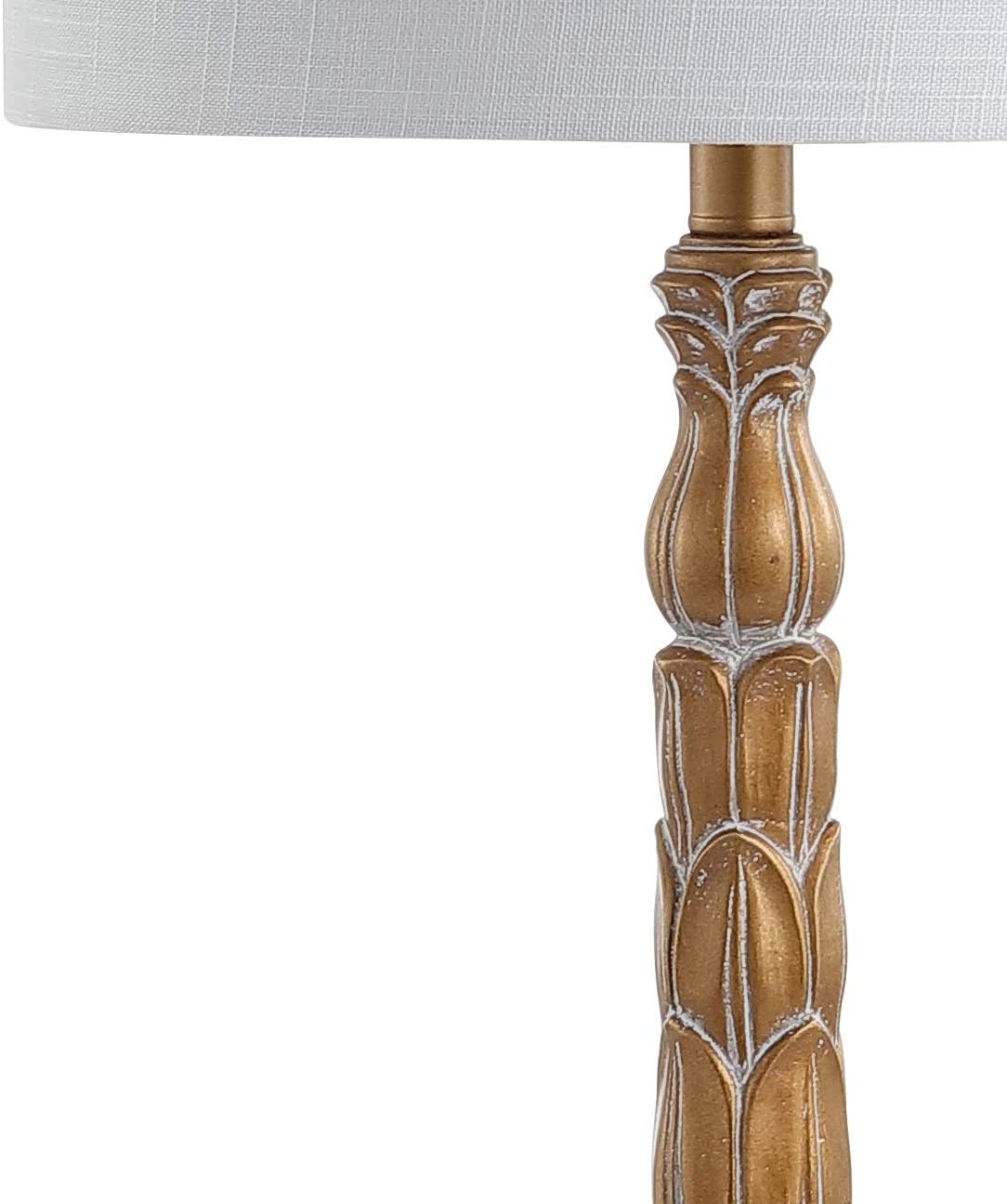 Antique Gold Resin LED Lamp K825973