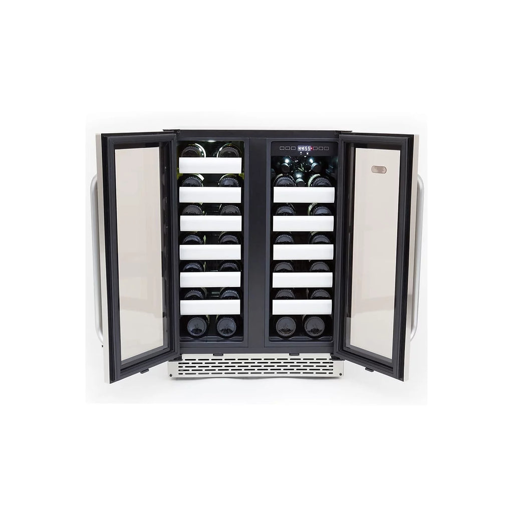 40 Bottle Dual Zone Built-In Wine Refrigerator F2443