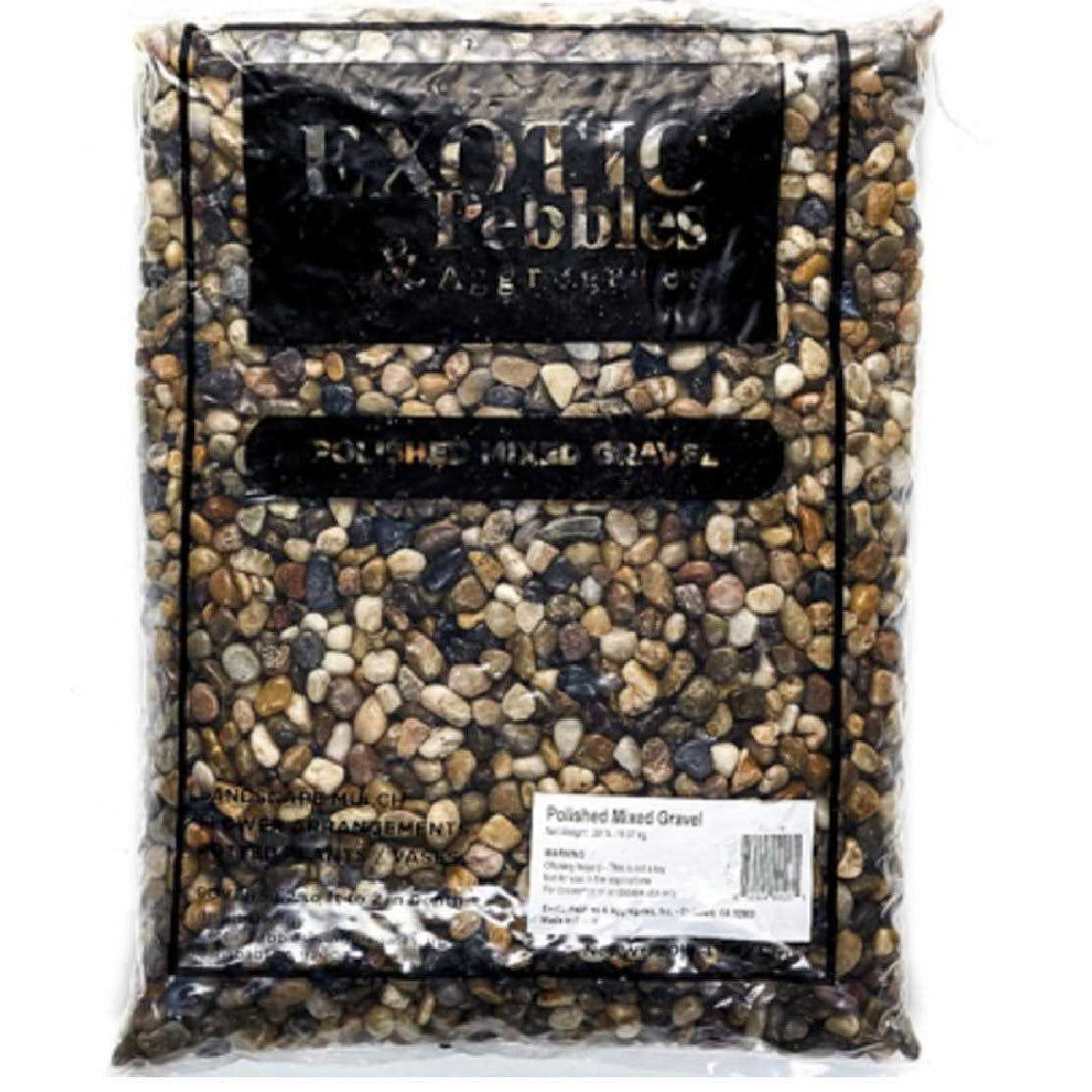 Polished Mixed Gravel W604155