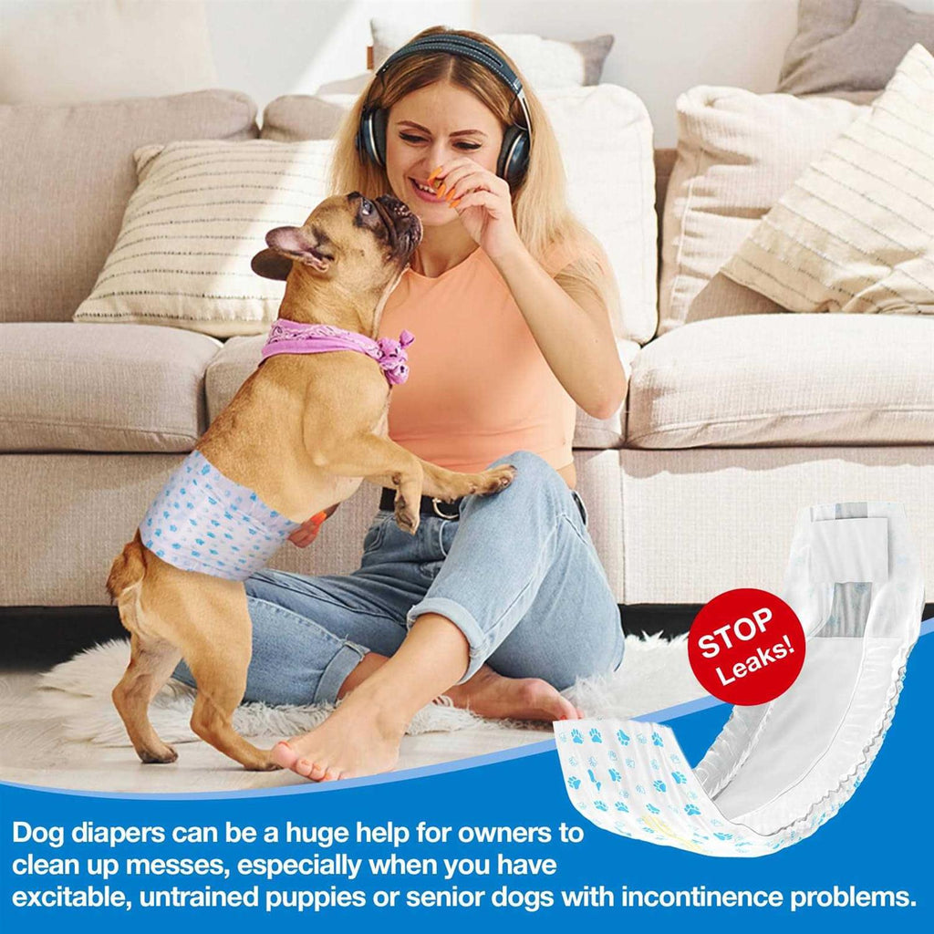 Soft Disposable Male Dog Wraps S550