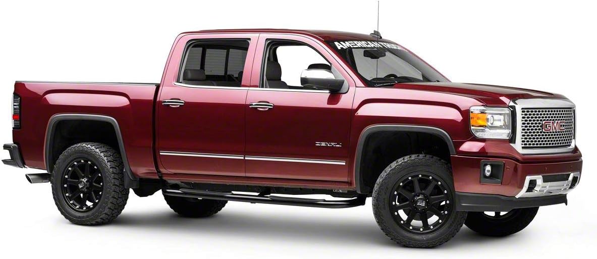 Black Body Mount Side Step Bars L803755
