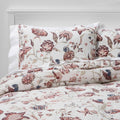 Full/Queen Floral Printed Comforter & Sham Set E99853