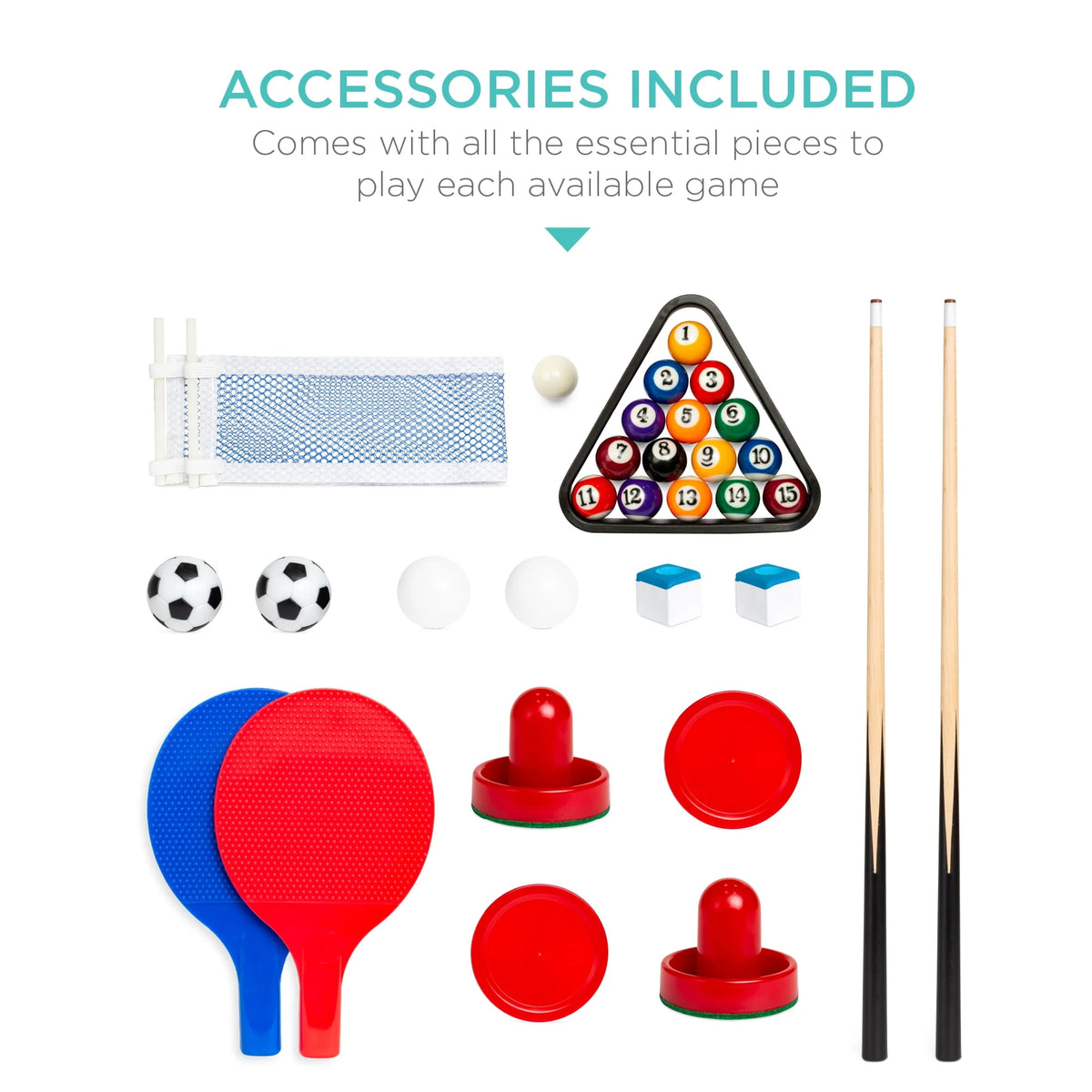 4-in-1 Multi Game Table V8323