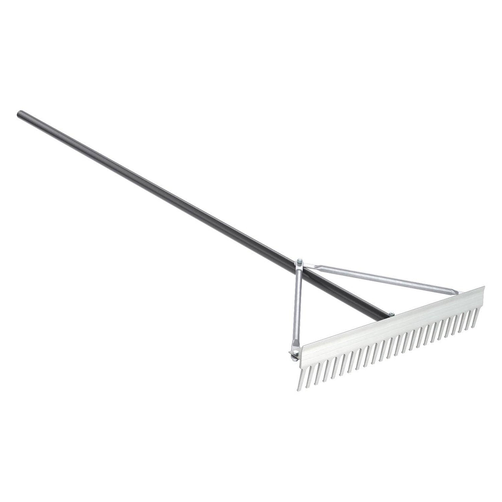 24 in. Aluminum Handle Landscape Rake Y975
