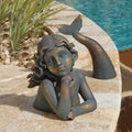 Garden Poolside Mermaid Statue Sculpture B625