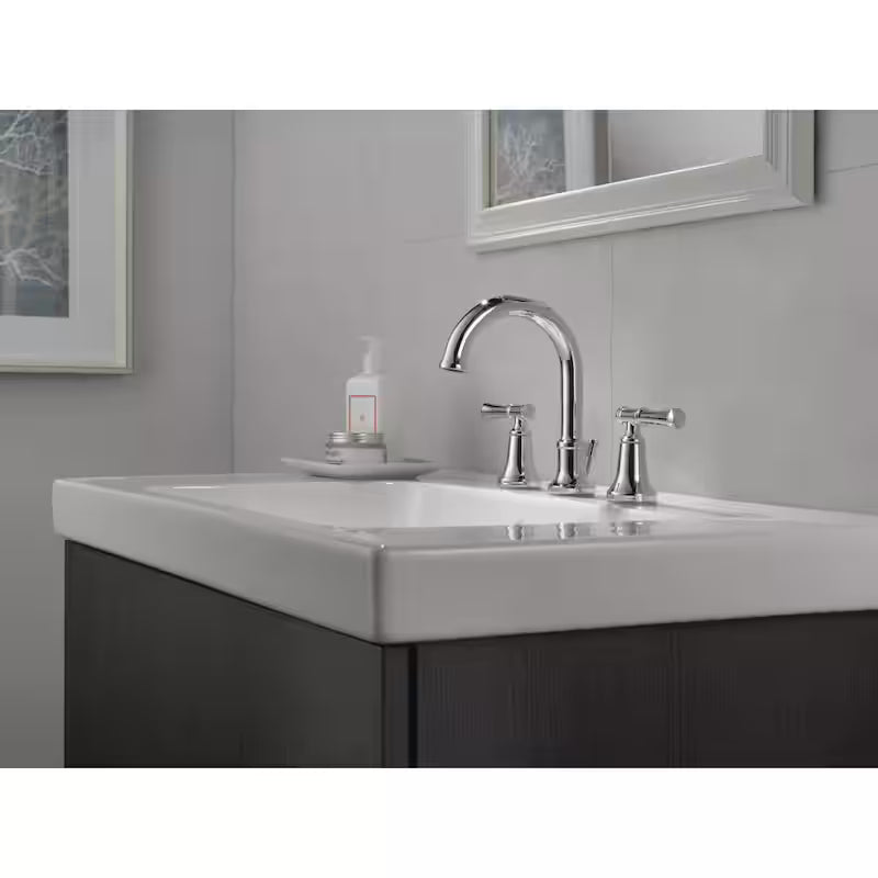 2-Handle Widespread Bathroom Faucet in Chrome A820182