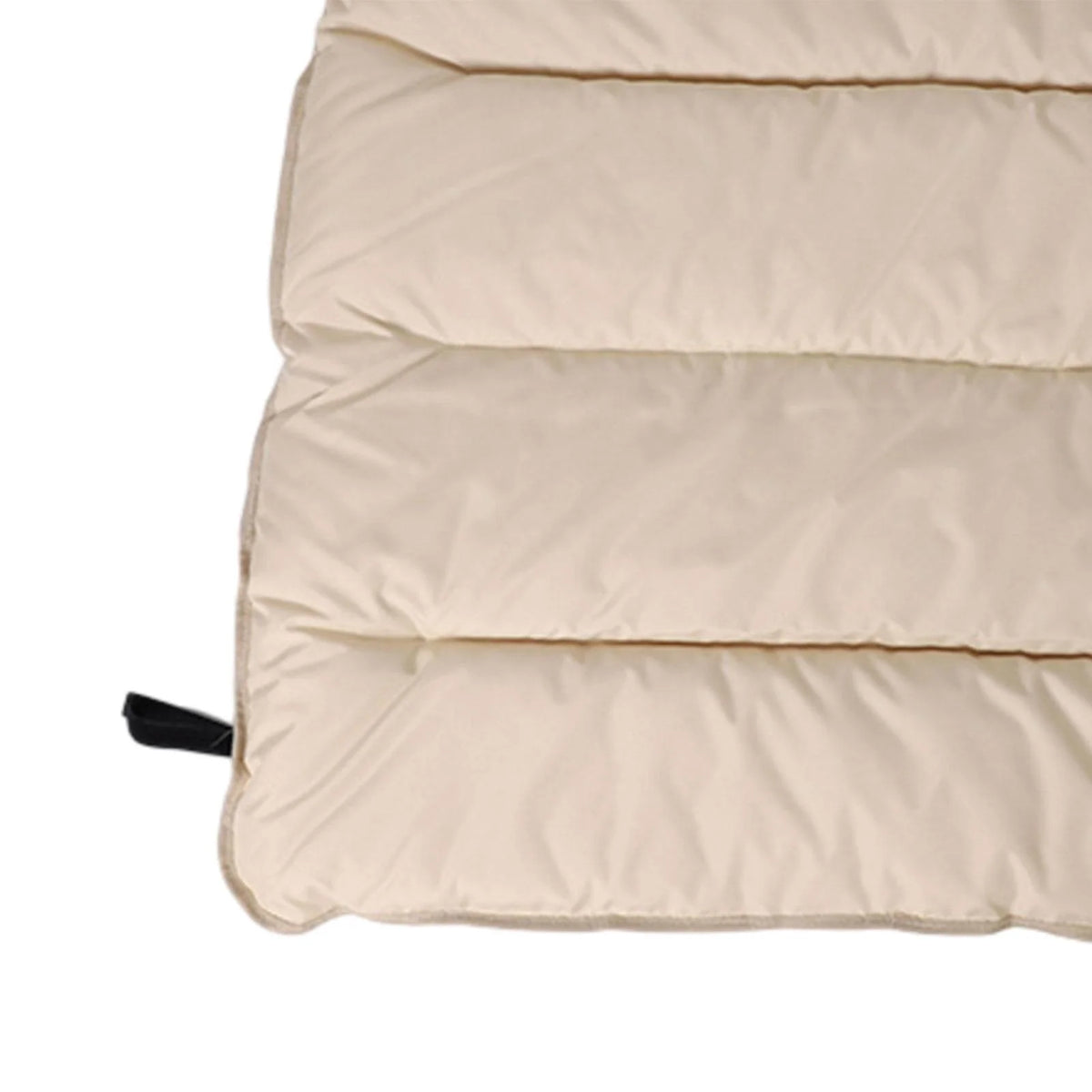 Khaki Folding Beach Lounger Cushion 103cmx91cm A68121