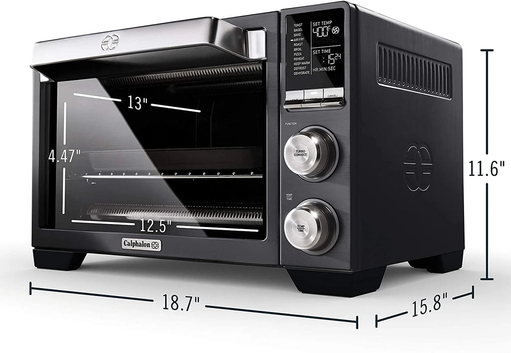 11-in-1 Air Fryer Oven Combo, 26.4 QT Stainless Steel W348
