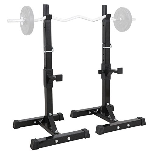 Adjustable 40inch-66inch Solid Steel Squat Rack D48359