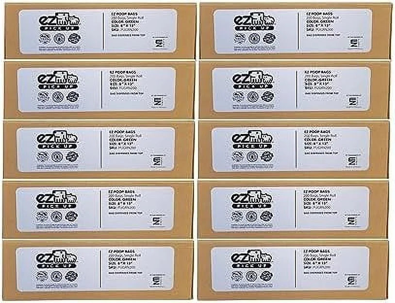 Dog Waste Bags 10 Rolls 2000 Bags G87221