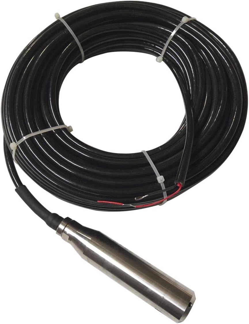 24-32V DC Water Level Sensor 4-20mA 316 Stainless Steel 0-20m with 20m Cable Pack of 2 R15239