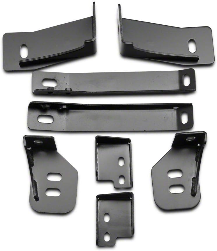 Black Body Mount Side Step Bars L803755