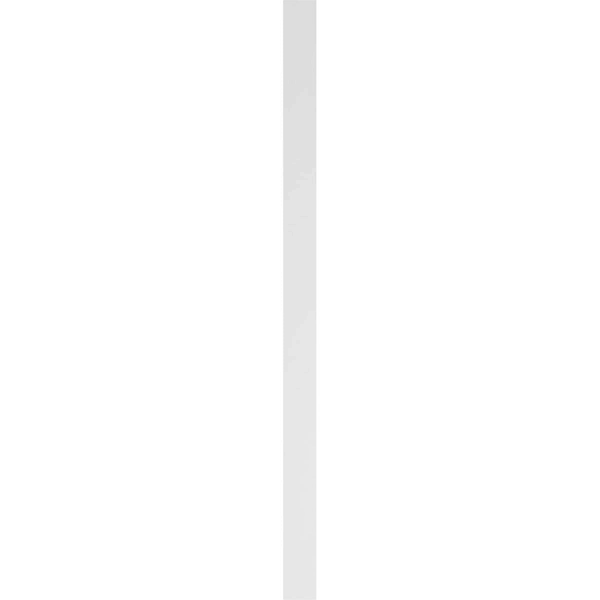 Flat Panel PVC Pilaster with Decorative Capital & Base (Pair) D501199