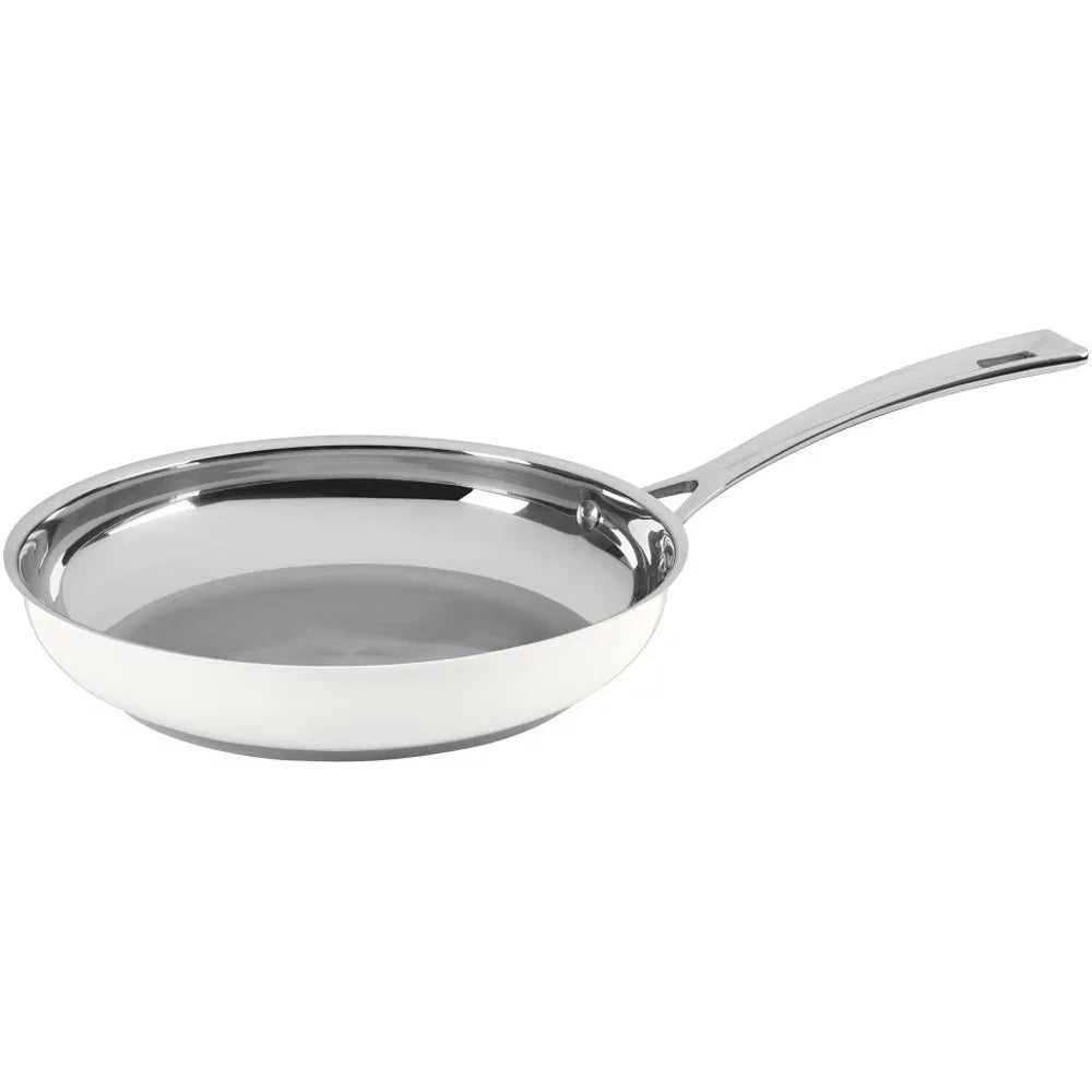 11-piece Matte White Cookware Set with Oven Mitt and Kitchen Timer R773904