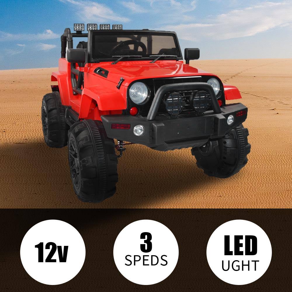 Red 12V Ride on Car Truck with Remote Control R6090