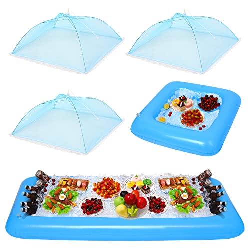 2Pcs Inflatable Serving Bar with Drain Plug Z736