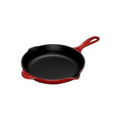 Cherry Enameled Cast-Iron Skillet with Iron Handle O767