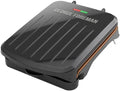 Black Electric Indoor Grill and Panini Press Q322