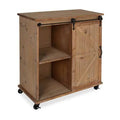 Wooden Rolling Kitchen Cart S66881