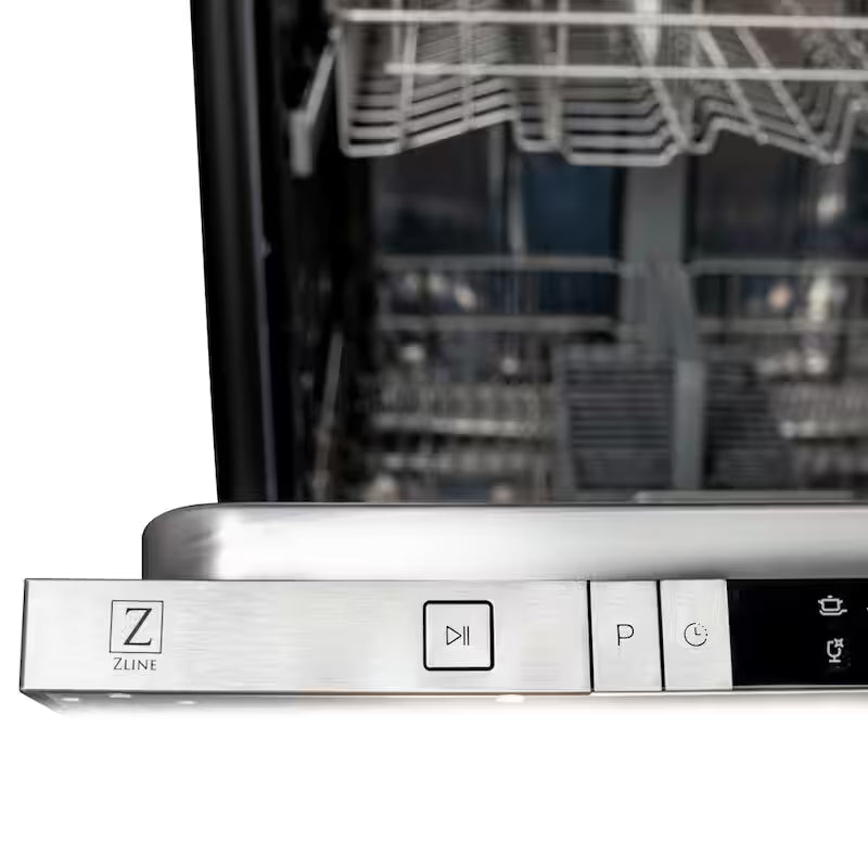 24 in. Compact Dishwasher with 2 Racks in Stainless Steel W63906