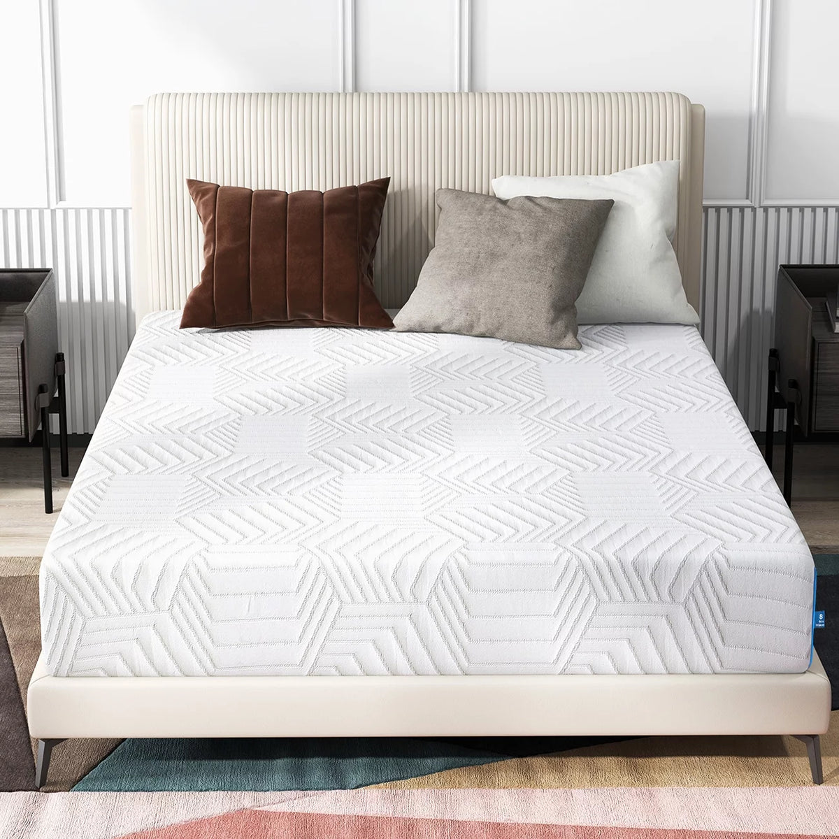 10 Inch Cooling Gel Memory Foam Twin Mattress H748671