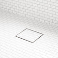 Brushed Stainless Steel Square Shower Drain Q1312