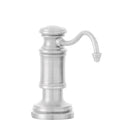 Satin Chrome Soap Lotion Dispenser with Hook Spout F2296