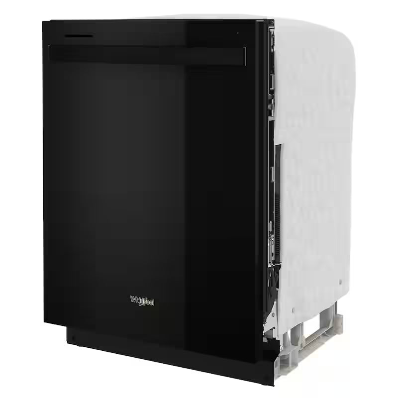 Black Built-In Dishwasher with Third Level Rack E504962