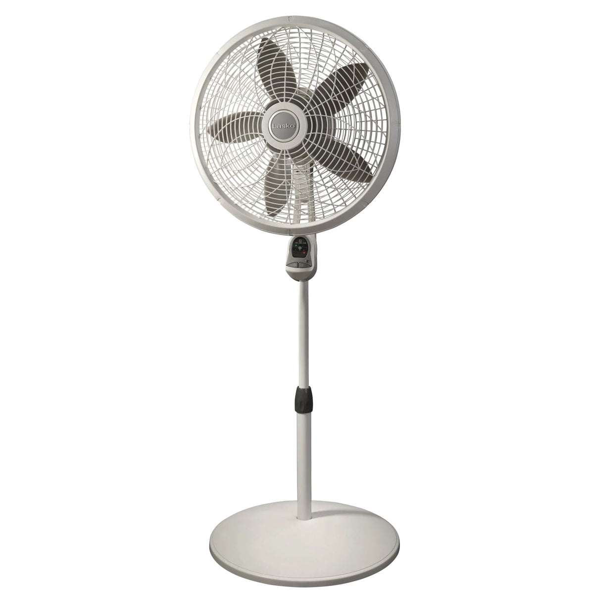 18 Oscillating Pedestal Fan with Remote, 3 Speeds, Black B3468