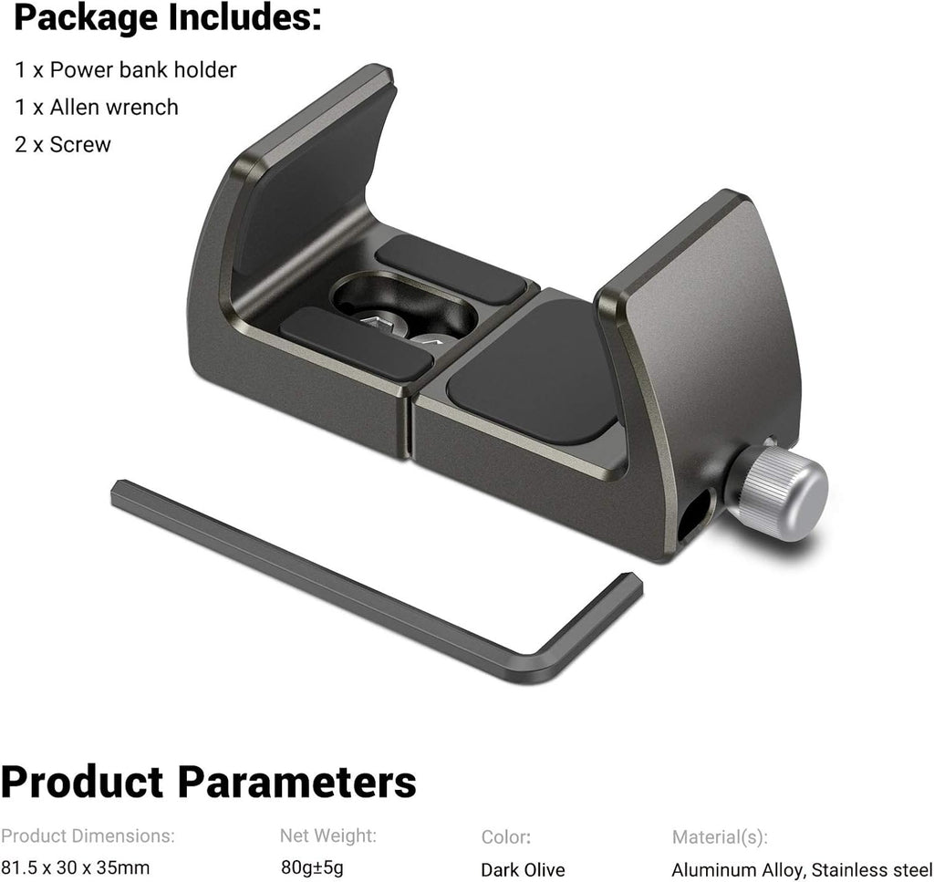 Universal Power Bank Holder for Camera Z737