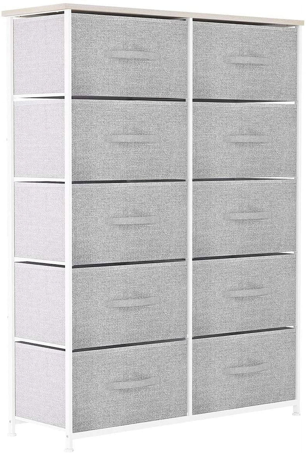 10 Drawer Fabric Storage Dresser T132016