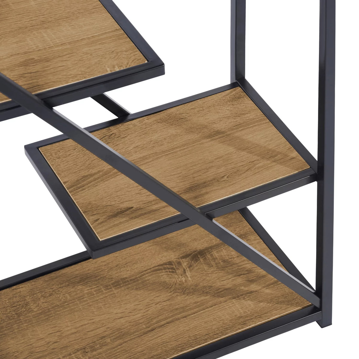 6-Tier Wood Storage Shelf Bookcase K102
