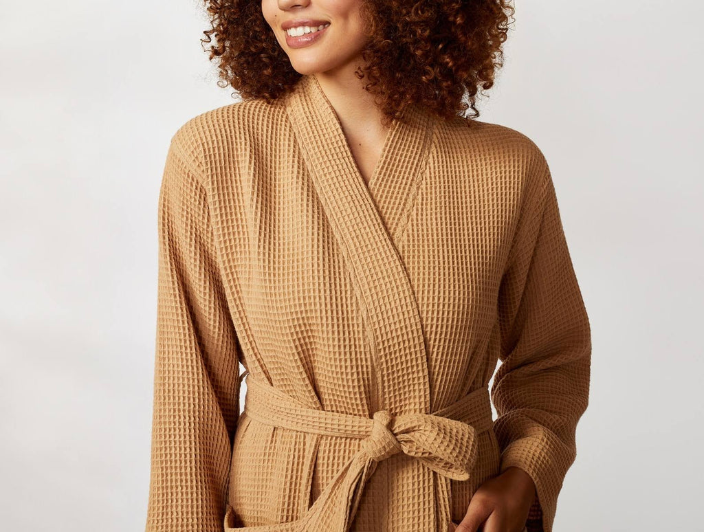 Organic Waffle Robe O619973